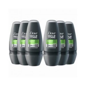 Dove MenCare Extra Fresh Roll-On Deodorant 6 x 50 ml