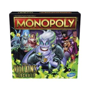 Monopoly Disney Villains Henchmen Edition Kids Board Game